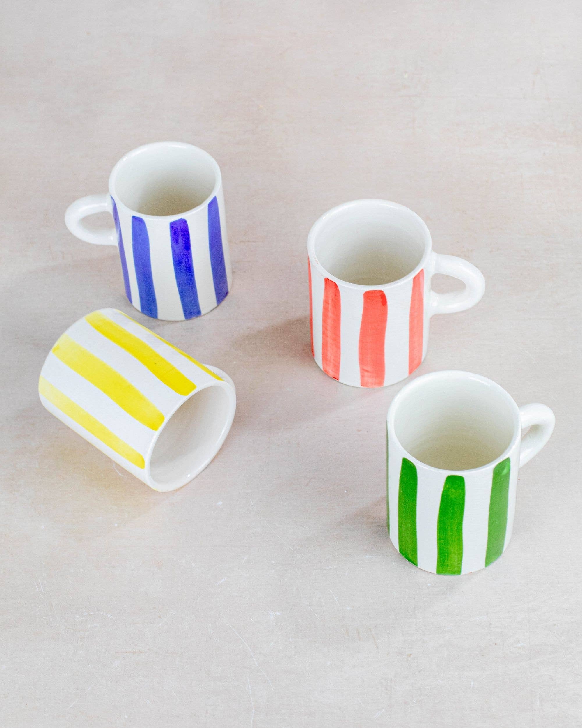 Maison Berber – wholesale Coffee mug – Moroccan Striped Mug1