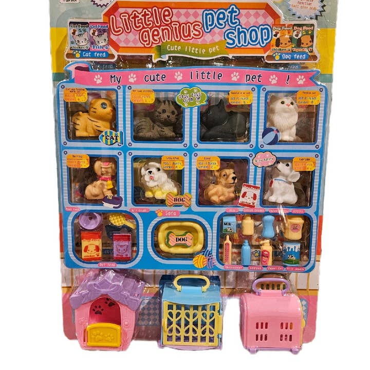 Family 8 Toy Company - Wholesale Toy Set - Kids - Pet Shop Animal Playset