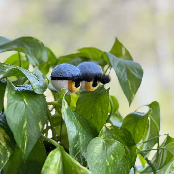 Sheep Farm Felt - Wholesale Garden/Lawn Stake - Felt Planter Eyeballs with Eyelashes 8