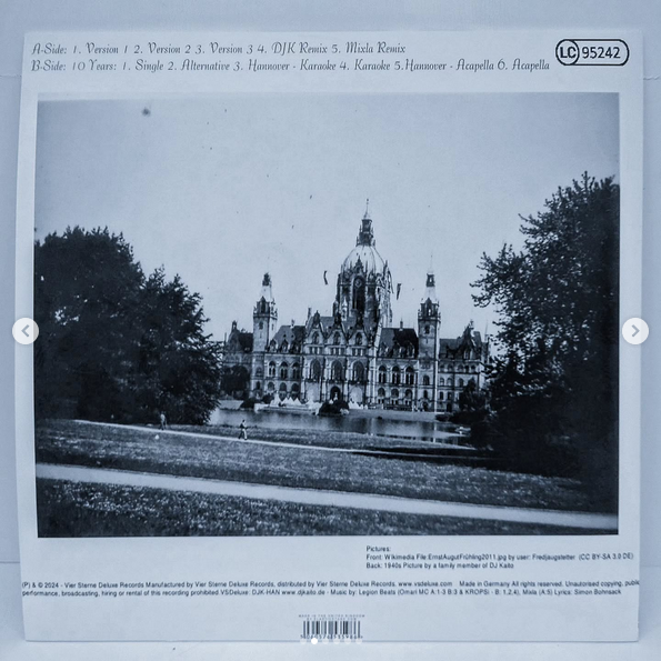 Vier Sterne Deluxe Records - Wholesale Music Accessory - Vinyl: DJ Kaito – From Hannover to the World1