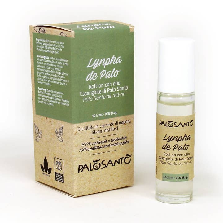 Lynpha de Palo Roll-on with Palo Santo Fruit Oil 10 ml for wholesale by Herborea srl