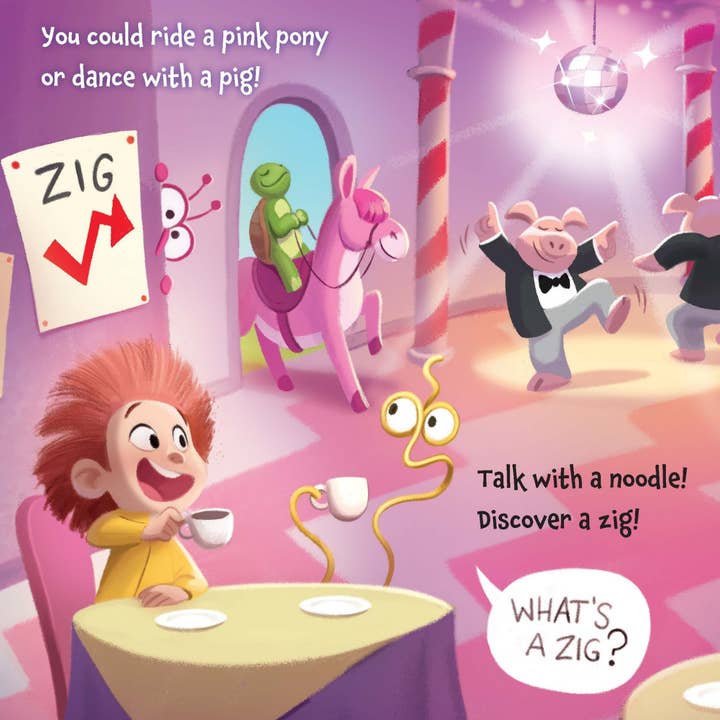 Sourcebooks - Wholesale Preschool Book (3-5) - Today Is a Wacky Wow, Squiggle Giggle, Noodle Caboodle Day!2