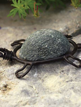 Turtle River Stone Critter for wholesale by Ancient Graffiti