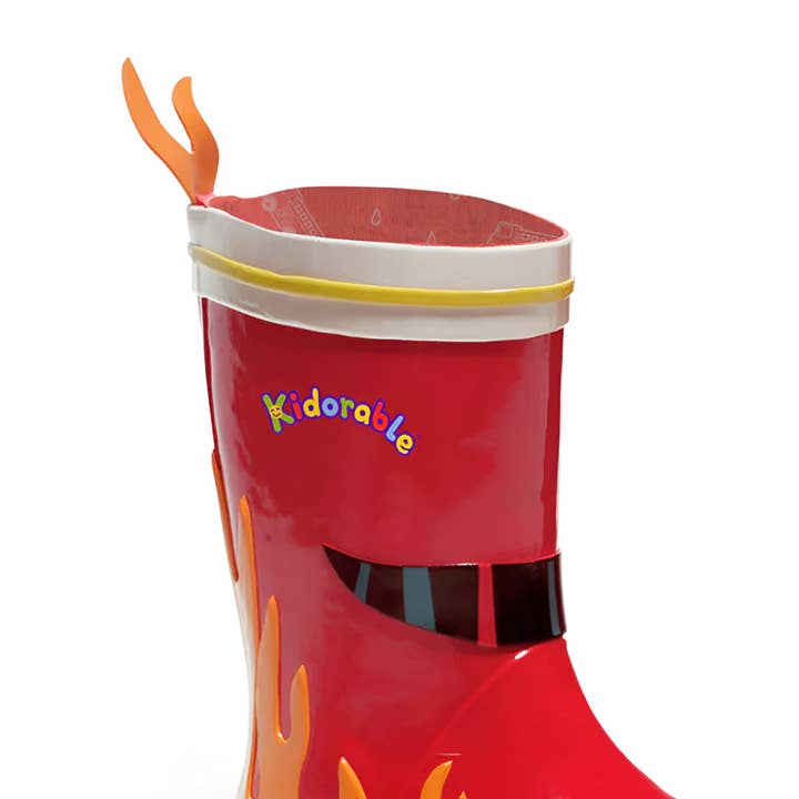 Kidorable - Wholesale Rain Boots - Kids - Fireman Rain Boots2