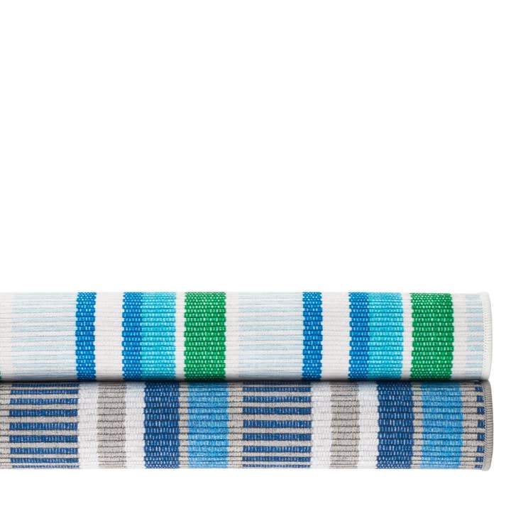 Annie Selke - Wholesale Area Rug - Always Greener Machine Washable Rug | Blue/Grey6