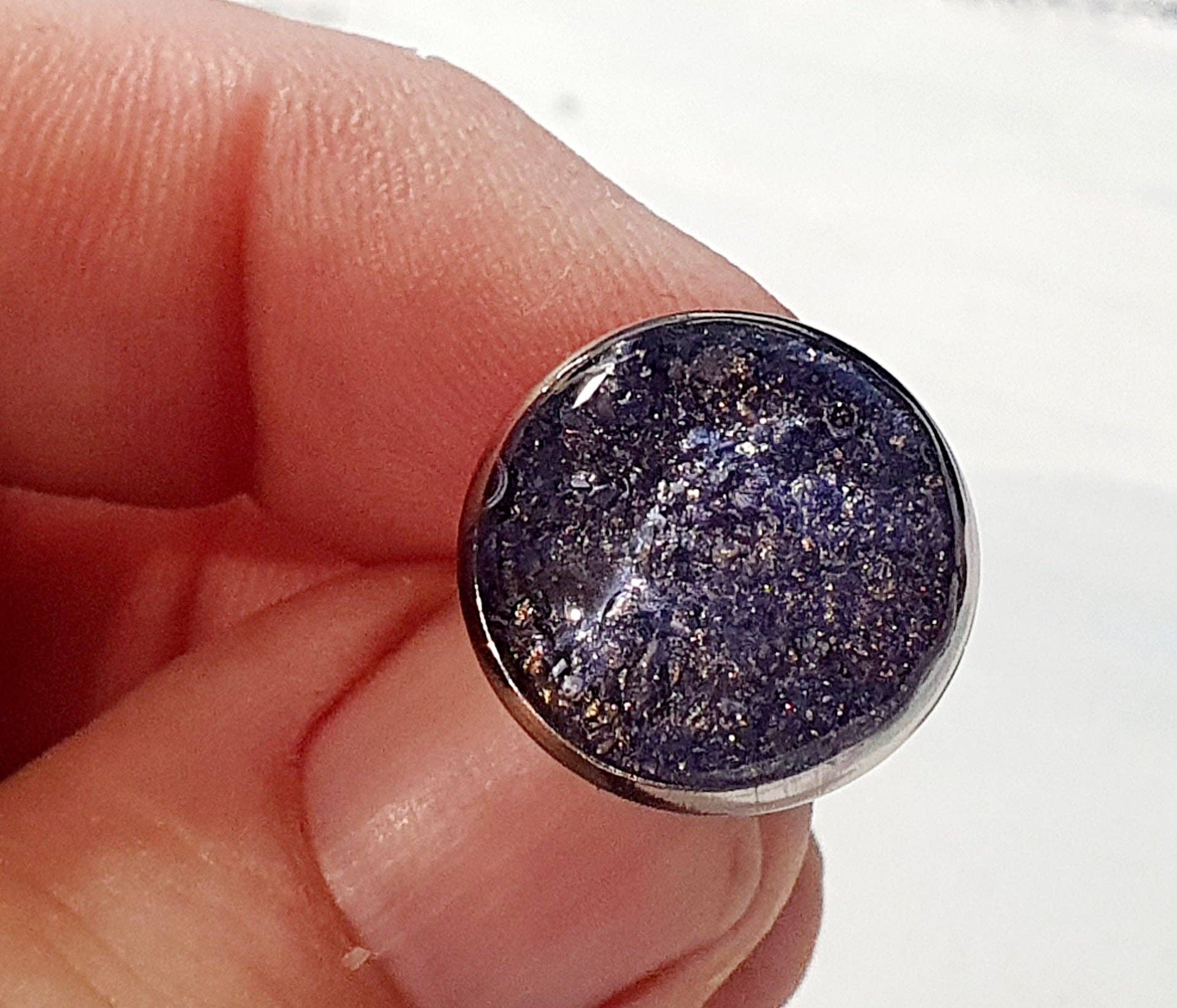 Jo Thomas Jewellery - Wholesale Cufflinks - Cufflinks with Cornish sand7