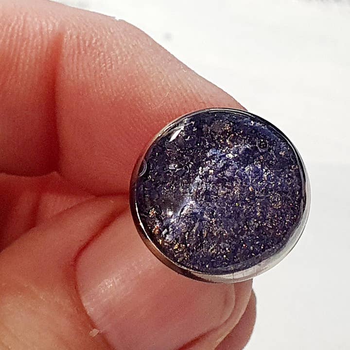 Jo Thomas Jewellery - Wholesale Cufflinks - Cufflinks with Cornish sand7