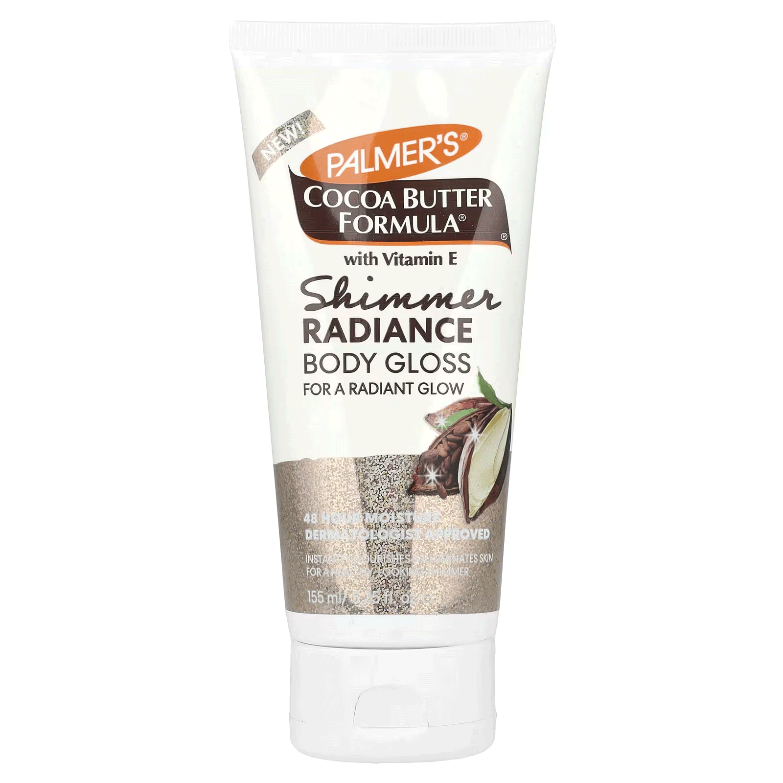 KT Supply - Wholesale Bath/Body Oil - Palmers Cocoa Butter Formula Shimmer Radiance Body Gloss,5oz0
