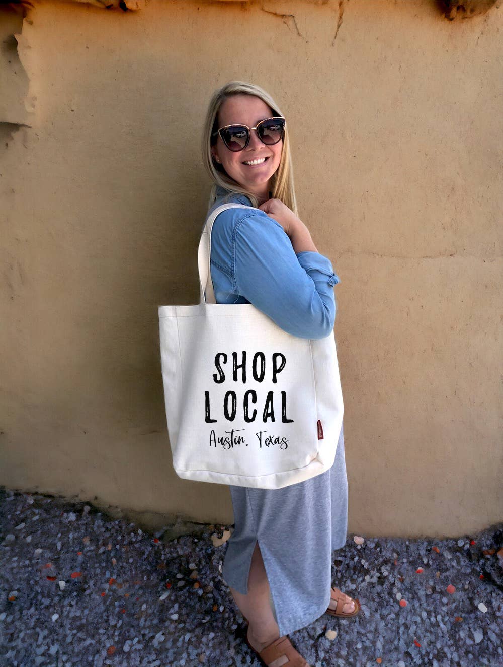 521handmade - Wholesale Tote Bag - Women's - Shop Local Canvas Tote Bag5