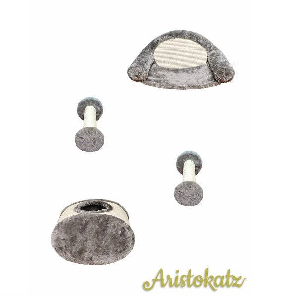 Aristokatz Wall-Mounted Cat Tree 4pcs for wholesale by La boite à Penny