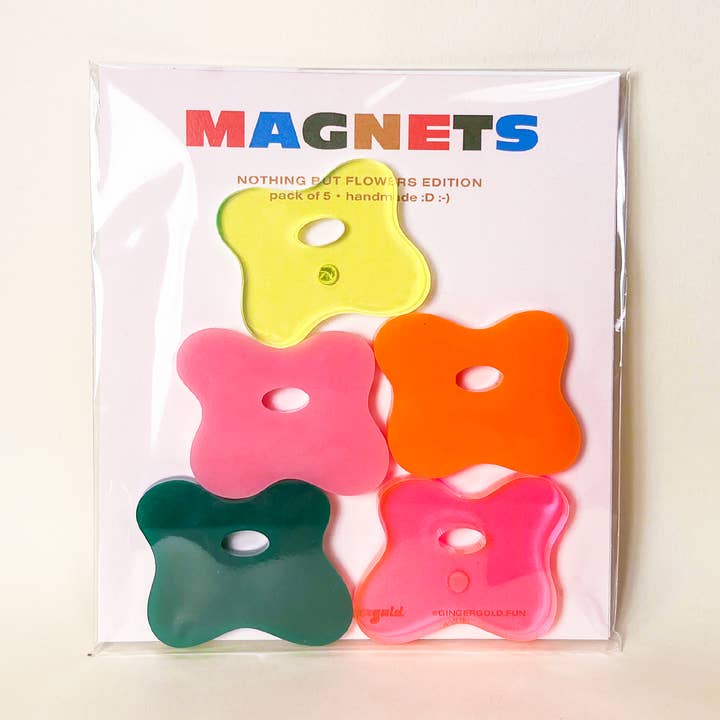 Nothing But Flowers Magnet Pack for wholesale by Gingergold