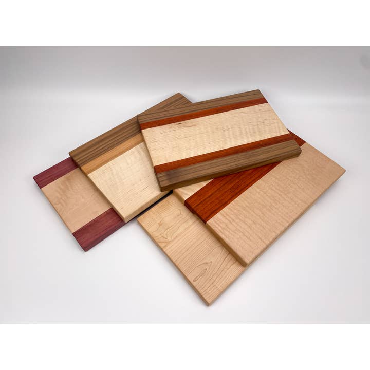 609 Wood Design - Wholesale Cutting Board - Small Luxury Cutting Board - Maple Variety Pack