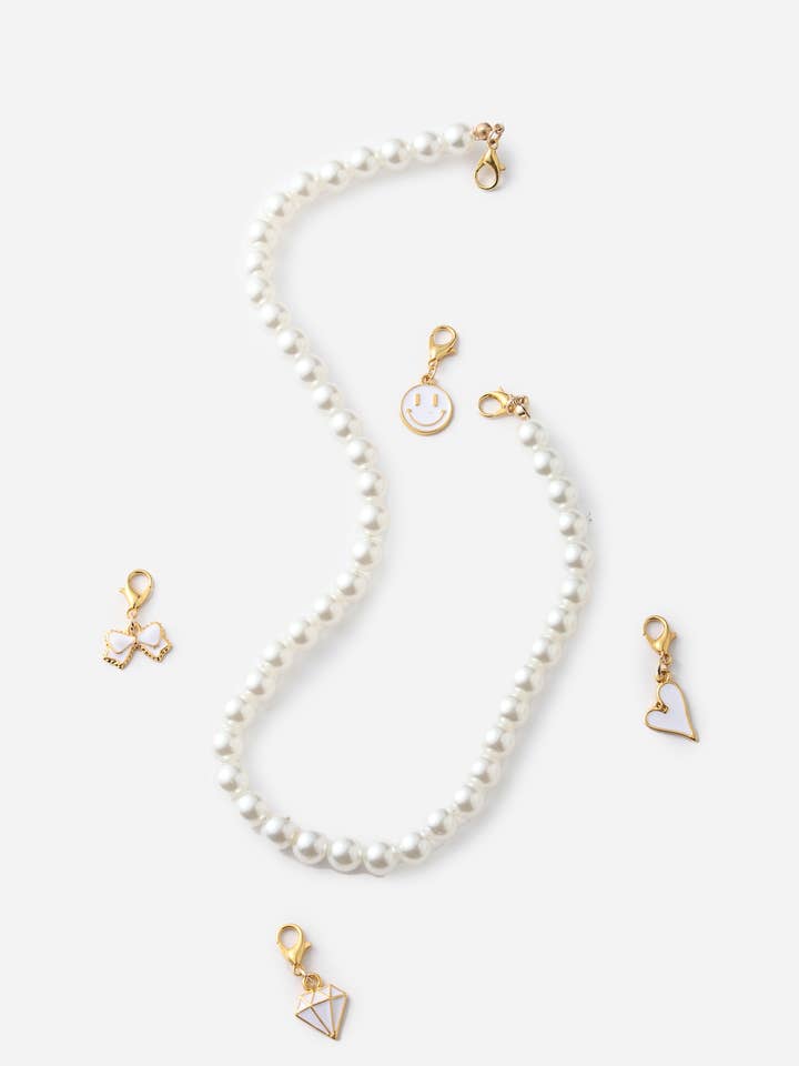 Never Have I Ever - Wholesale Shoe Accessories - Ribbon and diamond - Shoe Charms2