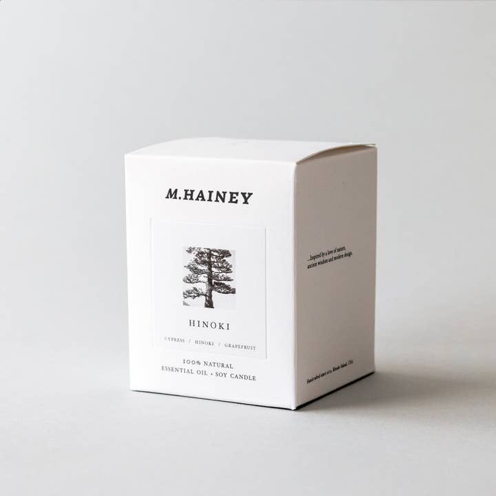 MIZU - Vente Bougie en bocal - Bougie parfumée à l’huile essentielle de Hinoki2