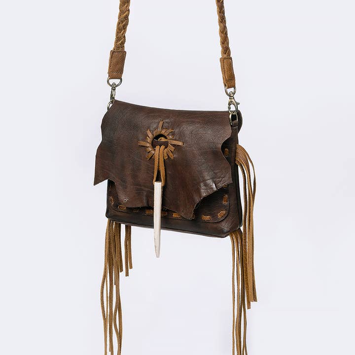 LS Western - Wholesale Crossbody Bag - Women's - ADBGM255A Crossbody Genuine Western Leather Women Bag
