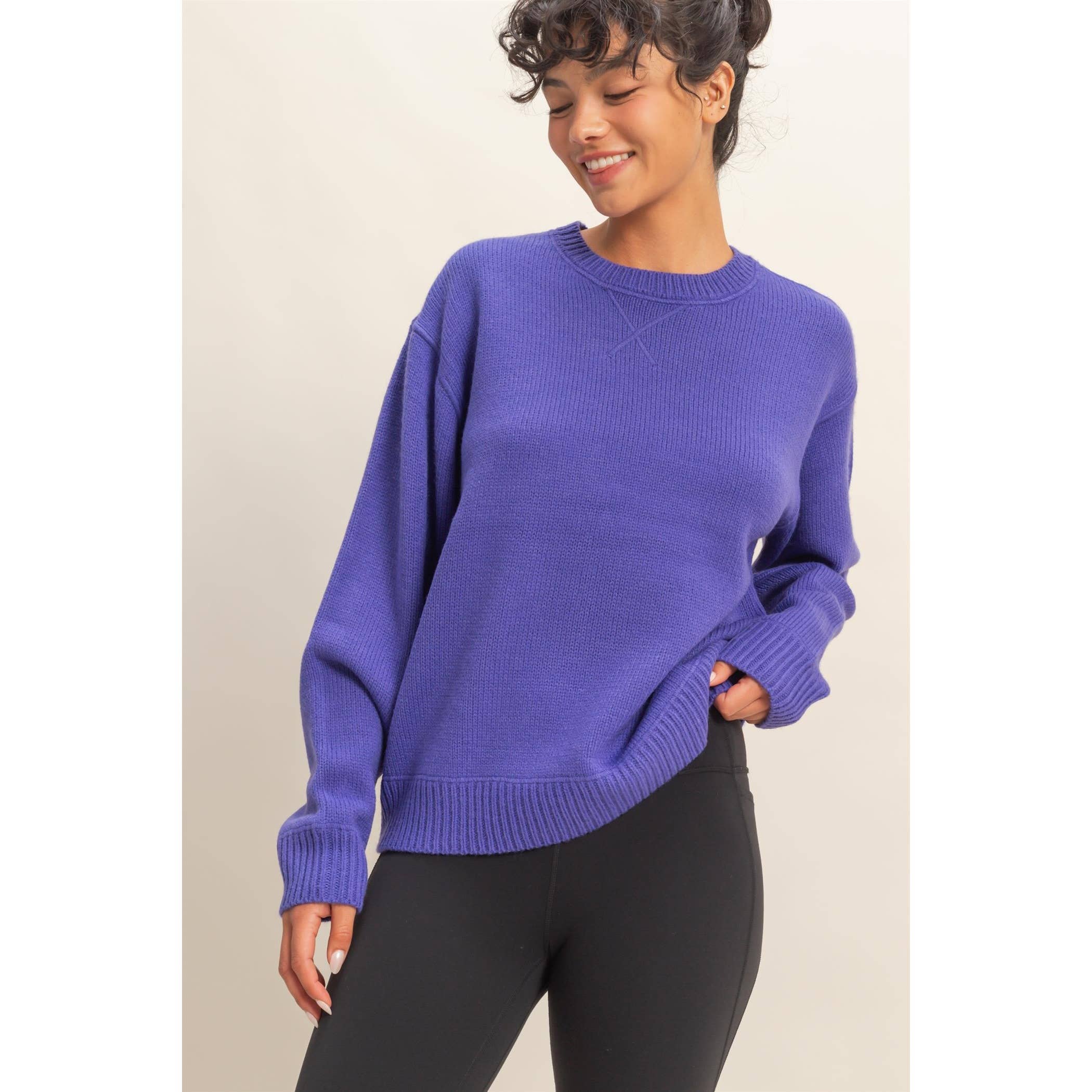 HYFVE - Wholesale Knit Sweater - Women's - Crew Neck Sweater27