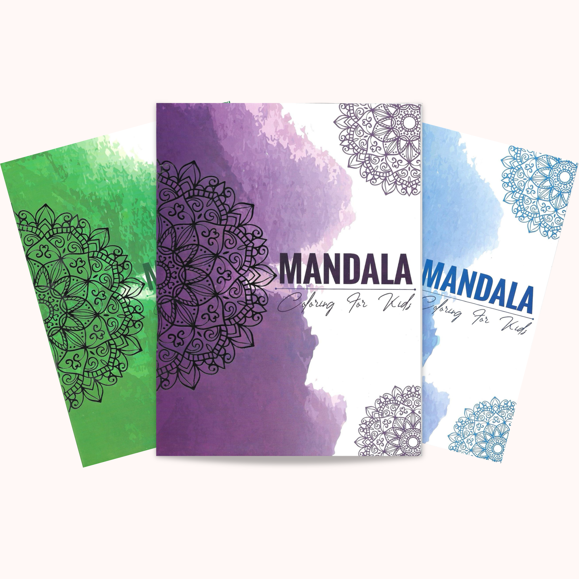 Busy Bird Books – Engroshandel Malebog - Børn og baby – Mandala Malebog til Børn | Sæt af 30