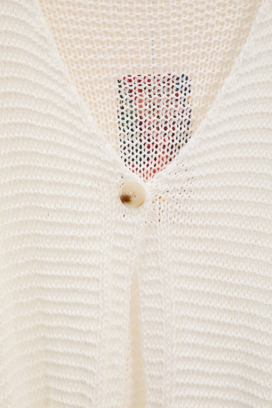 la maison des fibres naturelles – Engroshandel Pullover - Dame – Oversize strikvest i bomuld 1669 100% bomuld5