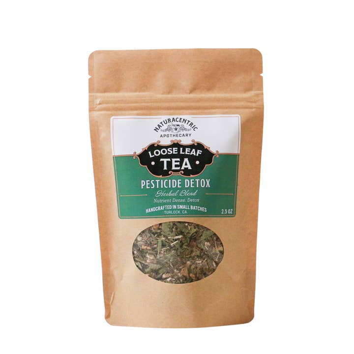 Pesticide Detox Loose Leaf Tea for wholesale by Naturacentric