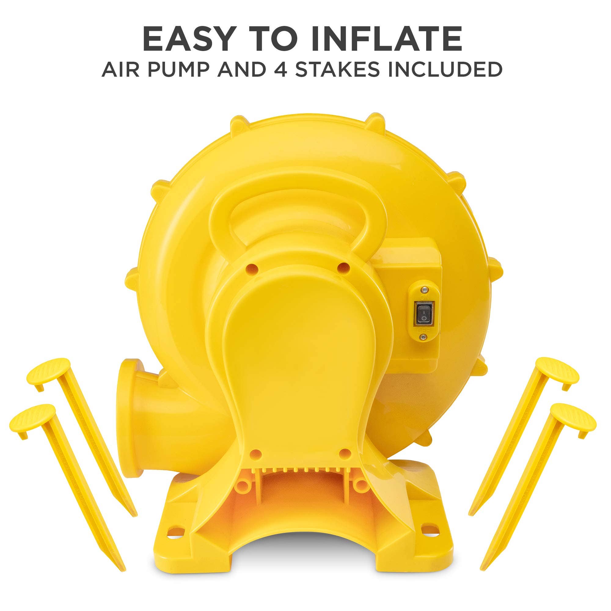 Sunny and Fun - Wholesale Inflatables - Inflatable Bounce House with Climbing Wall & More!8