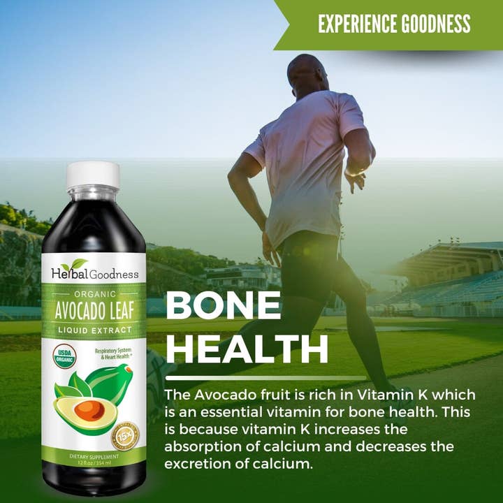 Herbal Goodness – Engroshandel Kosttilskud og vitaminer – Avocadobladsekstrakt 12oz - Herbal Goodness3