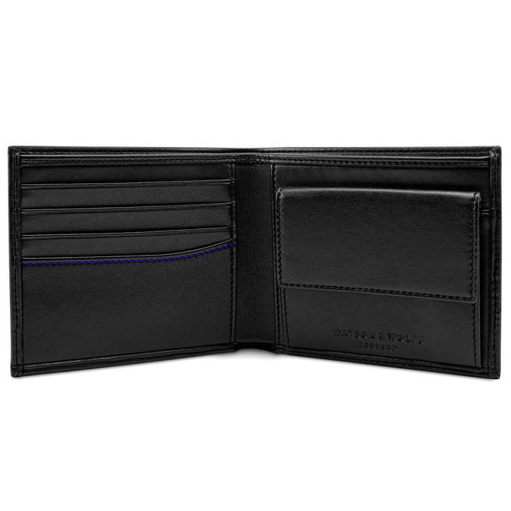 Watson & Wolfe - Wholesale Wallet - Men's - Wallet With Coin Pocket, Luxury Eco Vegan Coin Wallet