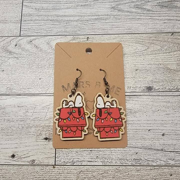 Mars & Me - Wholesale Dangle Earrings - Peanuts Earrings0