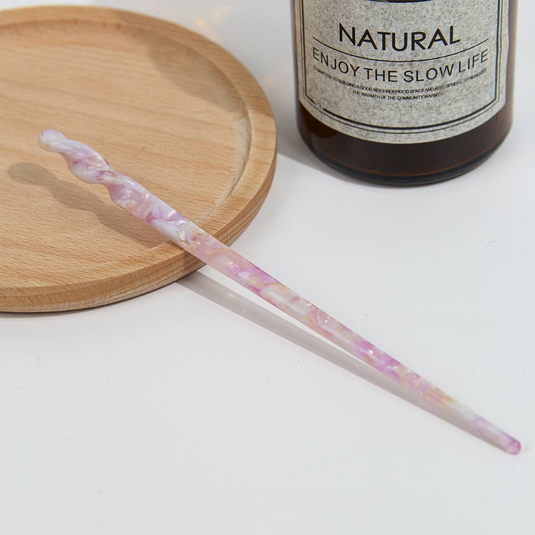 TheDivaSoap - Wholesale Hair Pin - Minimalist Acetate Tortoise Hair Stick HairPin, Eco-Friendly6