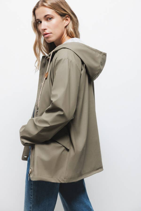 Lanidor – Großhandel Parka – Damen – Einfarbiger Parka (424546-41)2