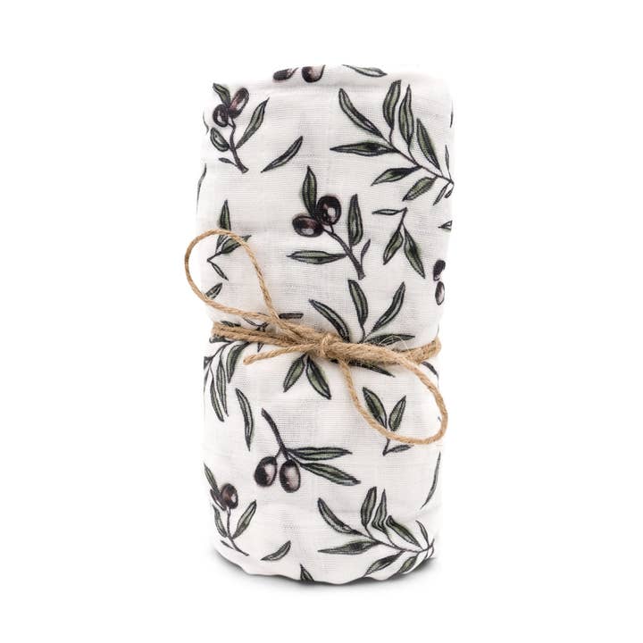 Organic cotton cheesecloth 120x120cm • Olive Garden for wholesale by hutch&putch