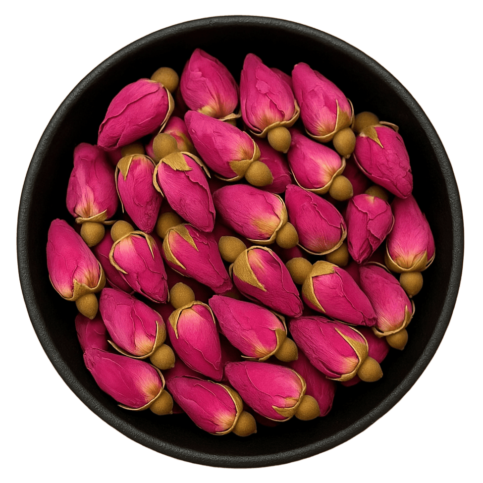 LA Herb - Vendita all'ingrosso Erbe aromatiche - Boccioli di Rosa Rugosa (Rosa Rugosa)1