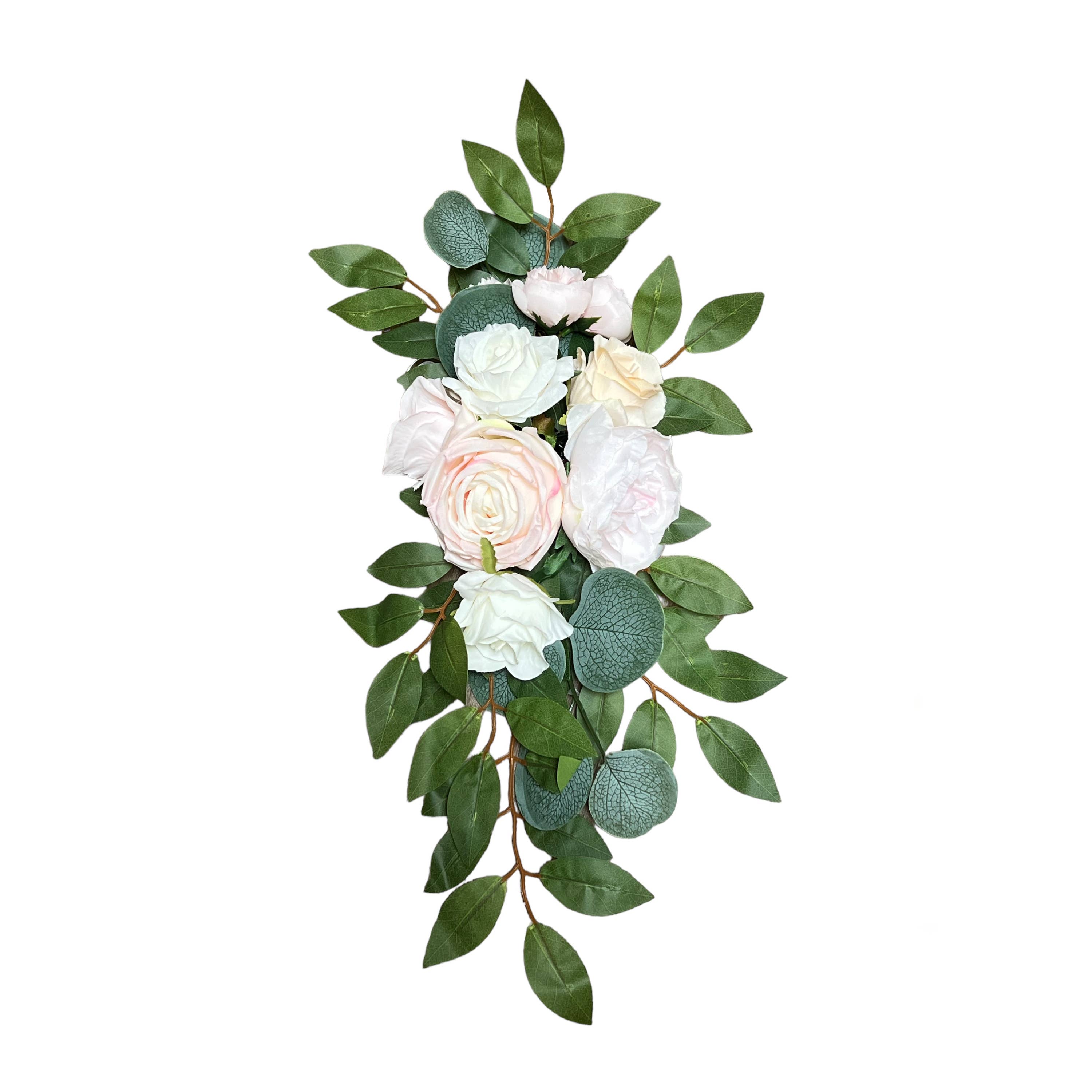 Sun Decorer – Großhandel Künstliche Blumen – Dekorationsset für Hochzeitsbogen mit künstlichen Rosen – lebensechte Eleganz3