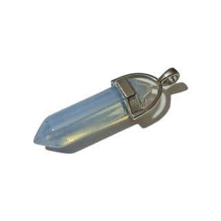El Alquimista - Wholesale Spiritual Stone/Crystal - OPALINE TIP HANG water opal or opalite