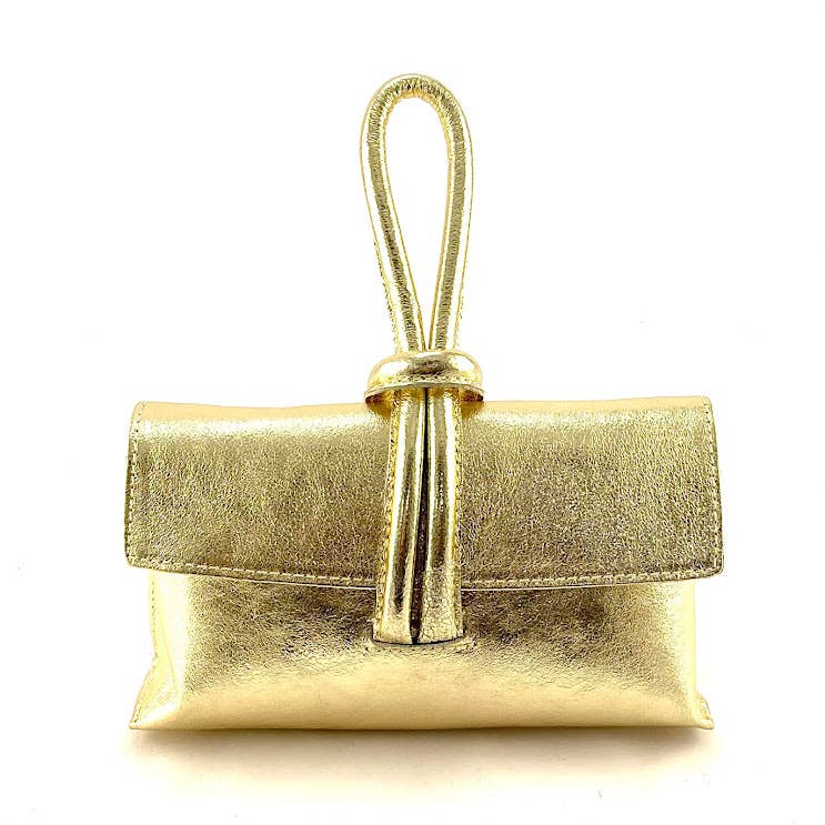 MILANO AMOUR - Vendita all'ingrosso Pochette - Donna - POCHETTE MICHELLE LAMINATO CON NODO15