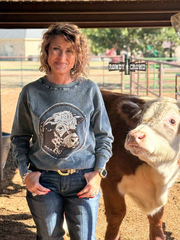 Hereford Honey Sweater for wholesale by Rowdy Crowd Clothing