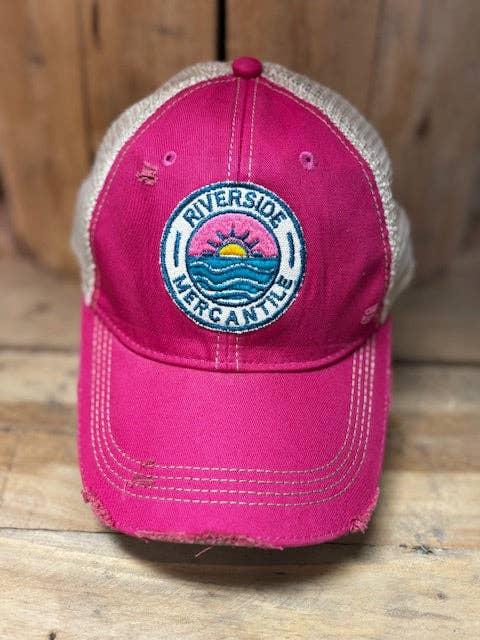 The Goat Stock – wholesale Trucker hat – Women’s – Customize  Beach Scene Snapback Hat1