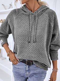 HIDDENBRAND - Wholesale Hoodie - Women's - Pullover Casual Hooded Sweater8