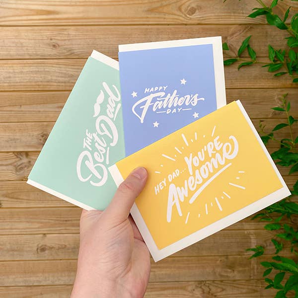 Ricicle Cards - Vente Carte pour la fête des Pères - Carte de fête des pères – Bonne fête des pères pour lui2