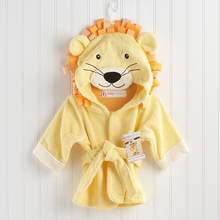 Baby Aspen – wholesale Badrock - Barn – Big Top bad tid "” Lion Hooded Spa Robe2