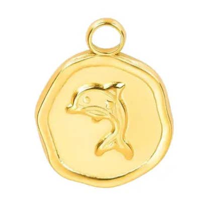 Pendente Moeda de Golfinho ~ Deep South Originals por atacado de Deep South Originals Inc.