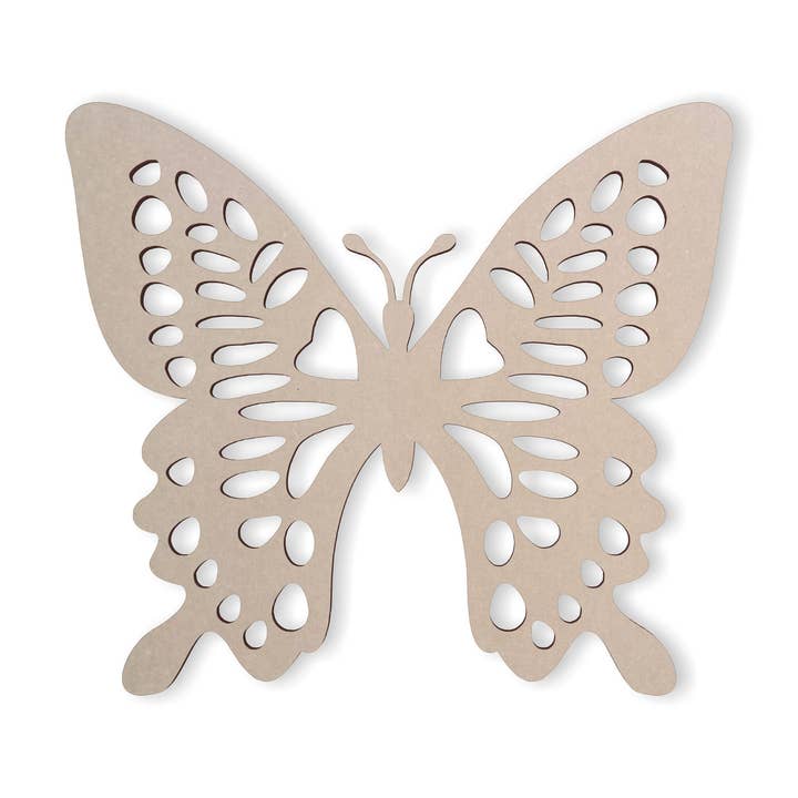Wooden Butterfly Cutout, Home Decor, Wall Hanging, Nursery for wholesale by Jess and Jessica