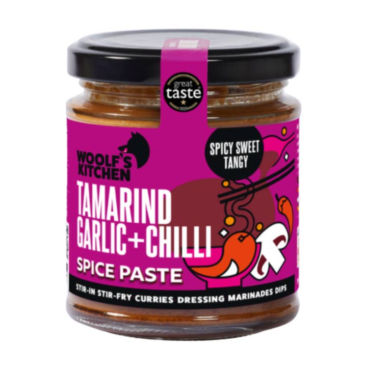 Tamarind Garlic + Chilli, 190g Jar for wholesale by The Woolf's Kitchen