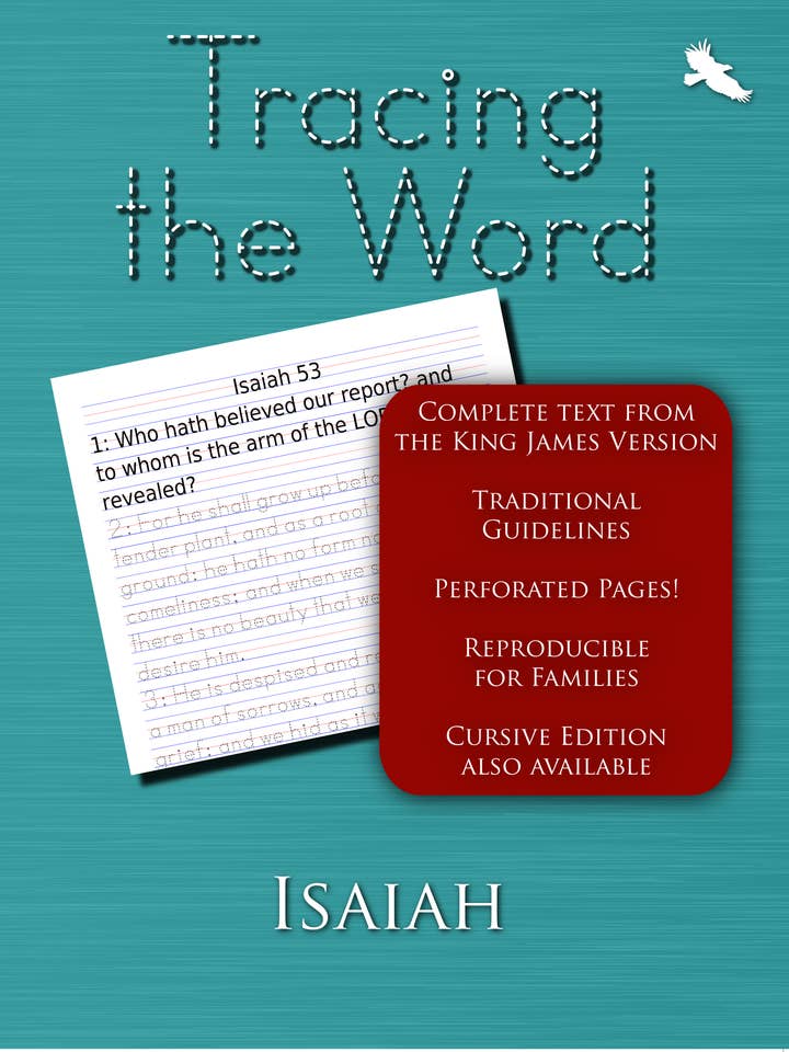 Tracing the Word: Isaiah (Manuscript) for wholesale by The 4031 Family