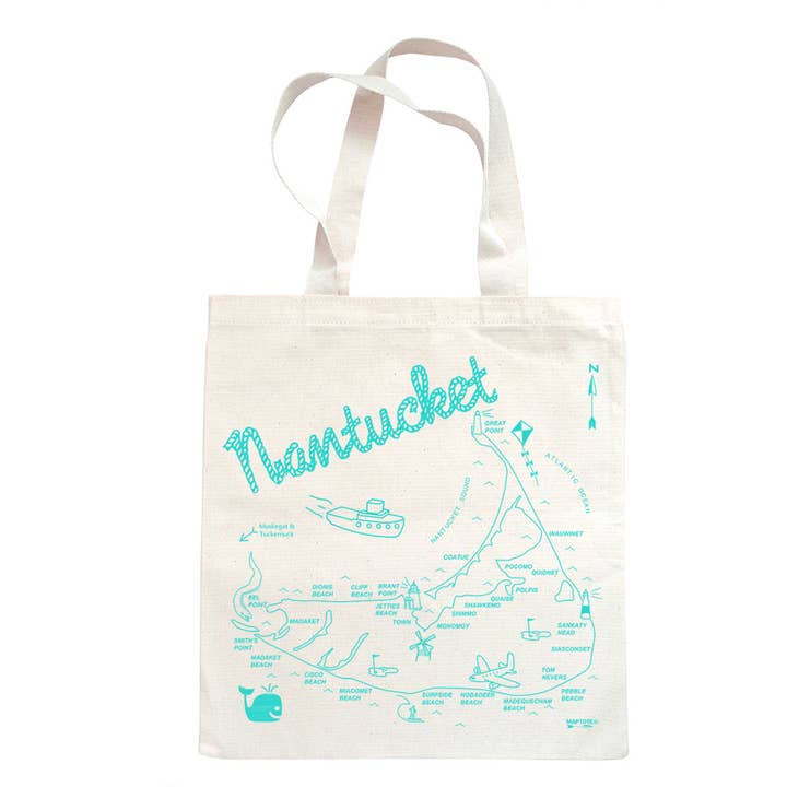 Maptote - Wholesale Tote Bag - Unisex - Nantucket Grocery Tote
