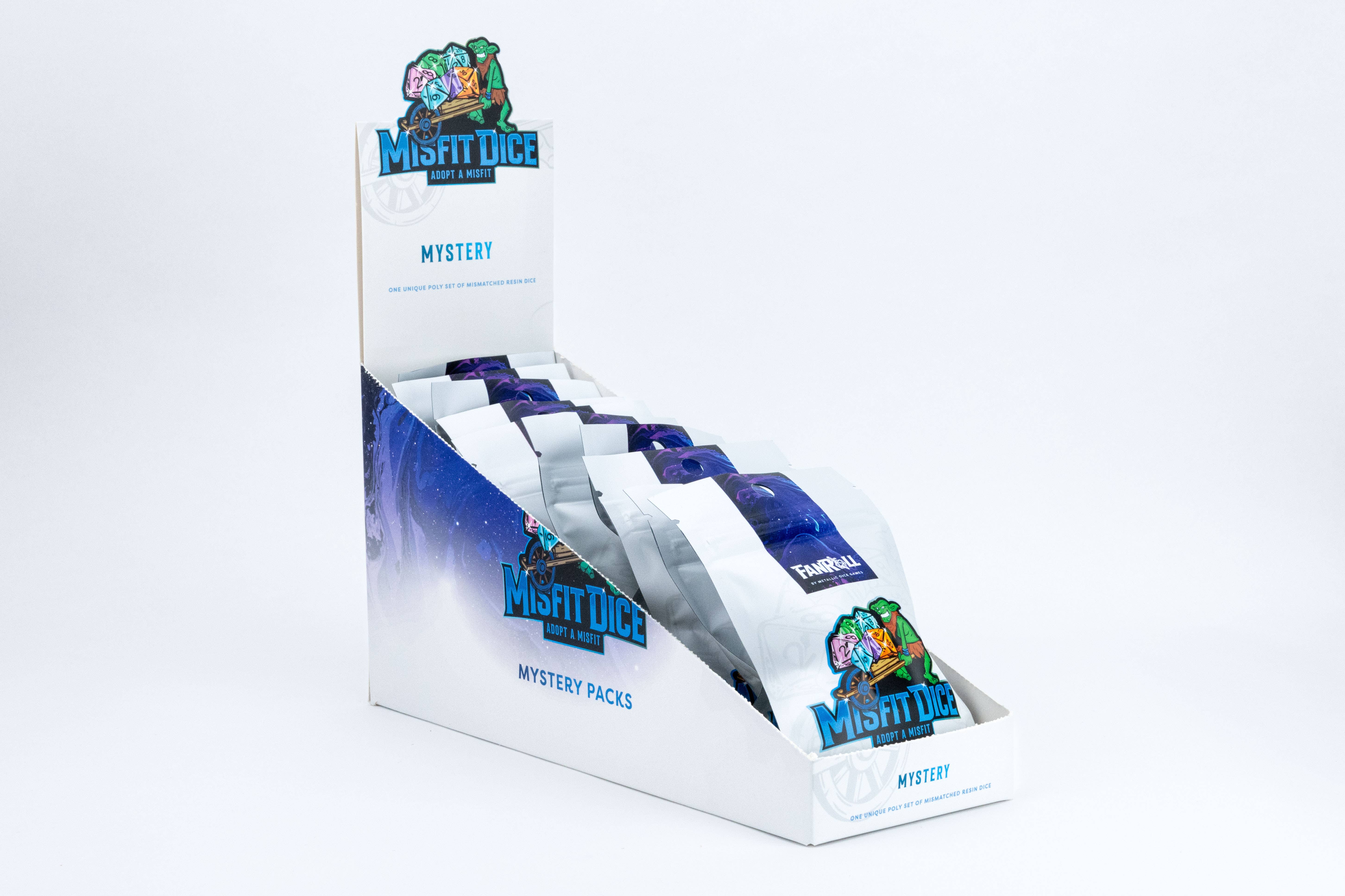 FanRoll by Metallic Dice Games - Wholesale Dice - NEW: Misfit Resin Set: Adopt A Misfit  (Blind Pack)5