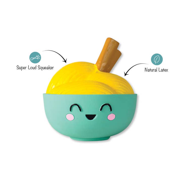 Petshop by Fringe Studio - Wholesale Pet Toy - Dog - YOU MAKE MISO HAPPY LATEX DOG TOY
