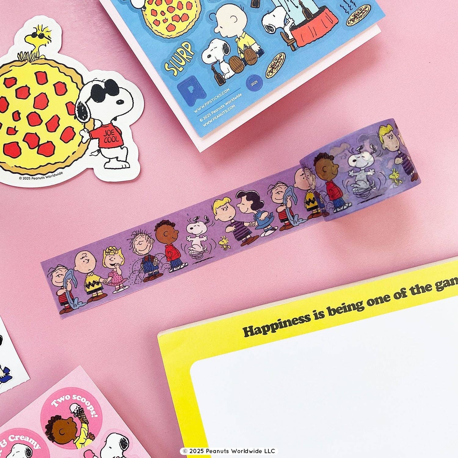 Pipsticks - Wholesale Sticker - The Peanuts Gang Washi0