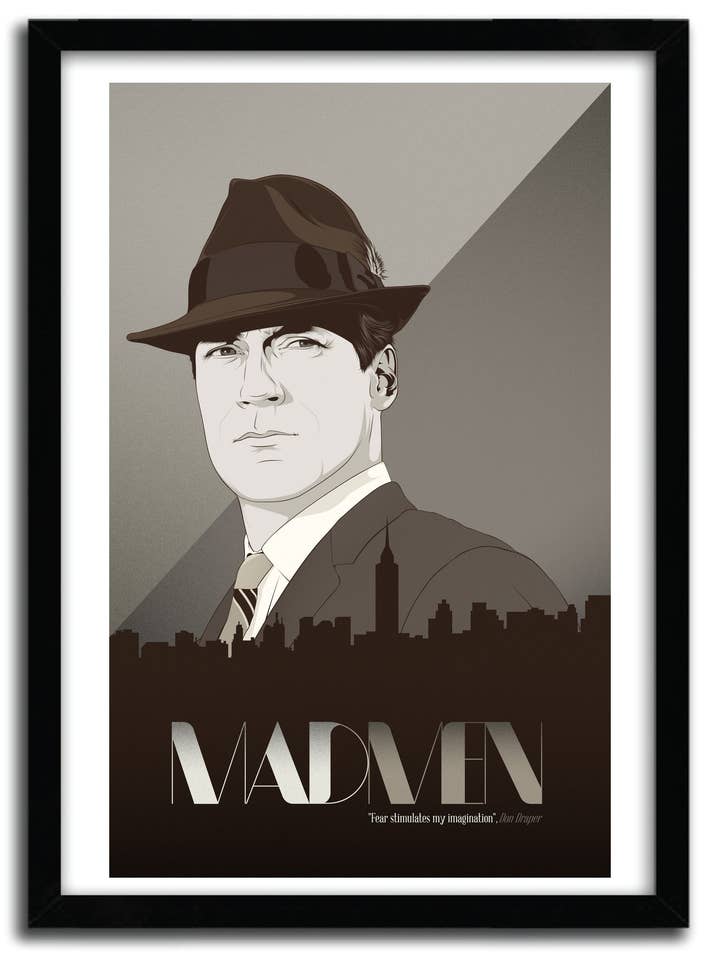 MAD MEN by CRANIODSGN poster for wholesale by K.Olin Tribu