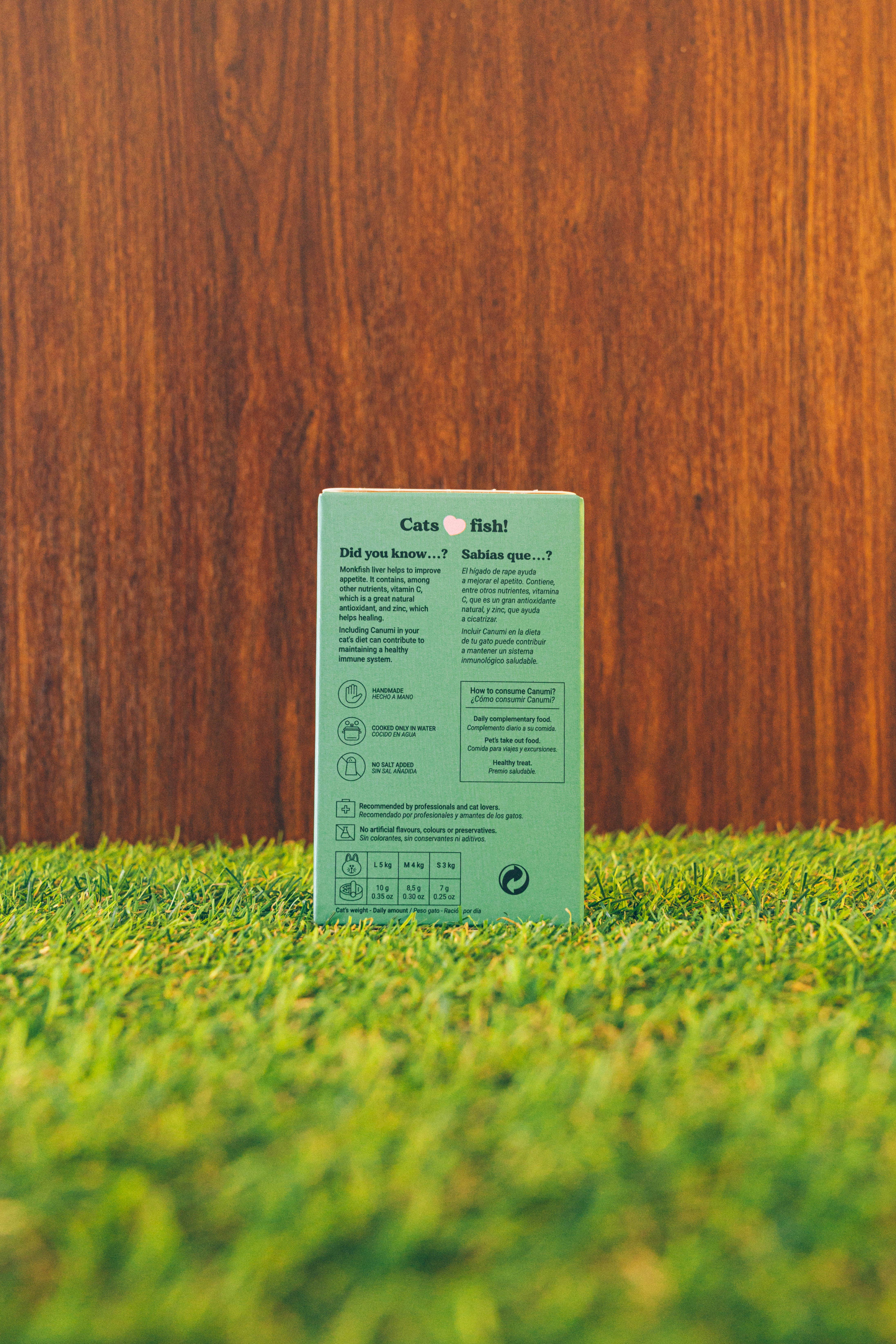 Canumi - Wholesale Pet Food - Cat - Natural monkfish liver Cats1