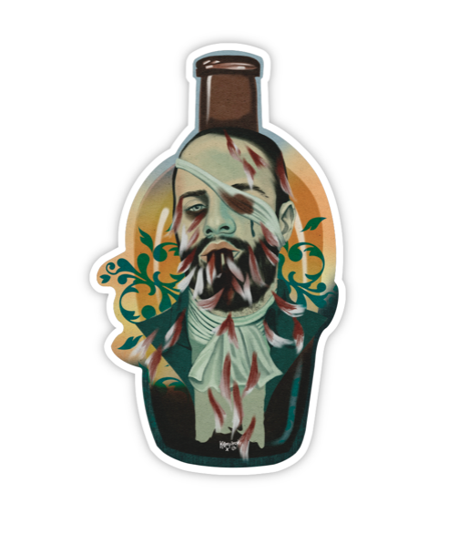 Killerpancake Illustration - Wholesale Sticker - Haunted Stickers (Wholesale)2